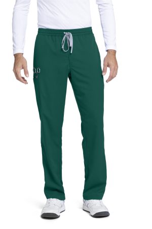 Grey's Anatomy Classic Evan Pant - 5 Pocket Men's Scrub Pant in Hunter Green