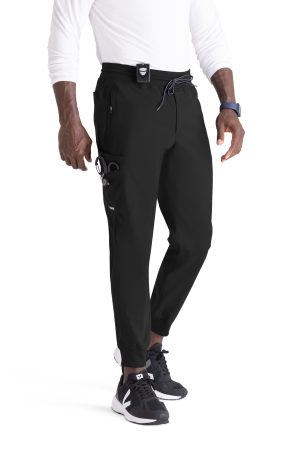 Grey's Anatomy Spandex-Stretch Murphy Jogger in Black