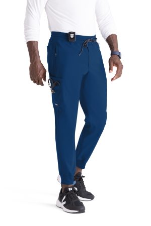 Grey's Anatomy Spandex-Stretch Murphy Jogger in Indigo