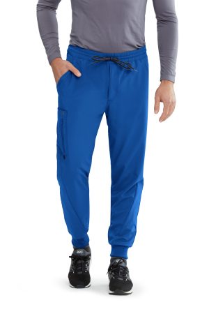 Barco One Vortex Jogger - 6 Pocket Men's Jogger Scrubs in New Royal