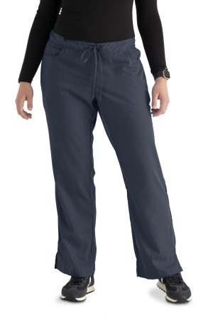 Grey's Anatomy Classic Riley Pant - 5 Pocket Scrub Pants in Steel