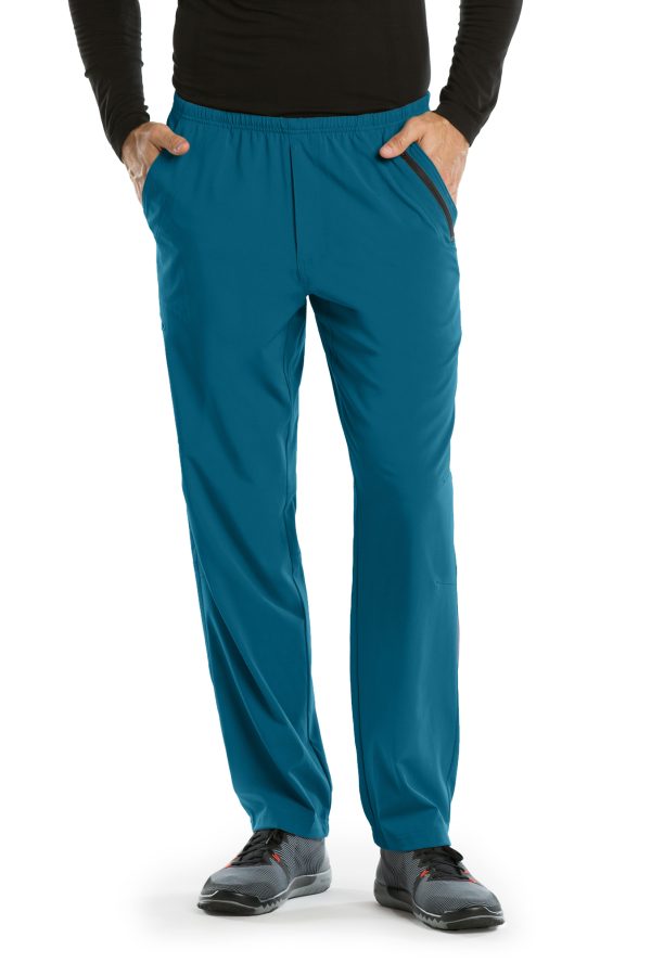 Barco One Amplify Pant - 7 Pocket Men's Scrub Pants in Bahama
