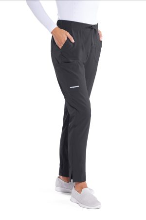 Skechers Vitality Charge Pant - 4 Pocket Drawcord Scrub Pants in Pewter