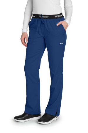 Grey's Anatomy Classic Aubrey Pant - 3 Pocket Scrub Pants in Indigo