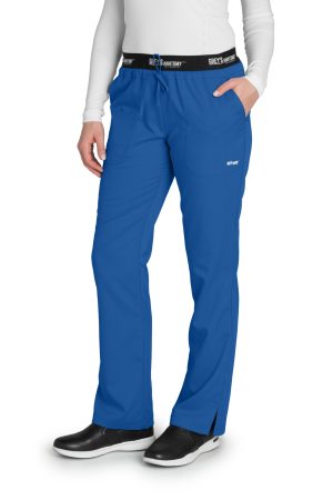 Grey's Anatomy Classic Aubrey Pant - 3 Pocket Scrub Pants in New Royal