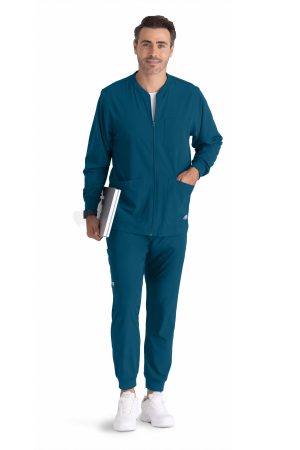 Men's Warm-Up Zip Jacket in Bahama