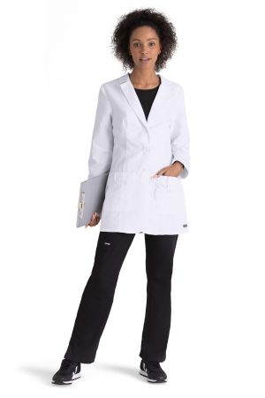 Grey's Anatomy Classic Hannah Lab Coat - 2 Pocket Women's in White