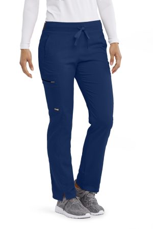 Grey's Anatomy Spandex-Stretch Kim Pants | Women's Scrubs in Indigo