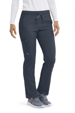 Grey's Anatomy Spandex-Stretch Kim Pants | Women's Scrubs in Steel