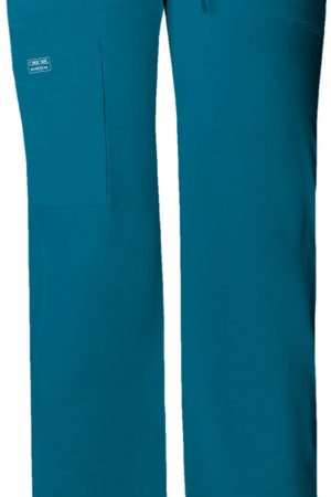 Drawstring Cargo Pant in Caribbean Blue