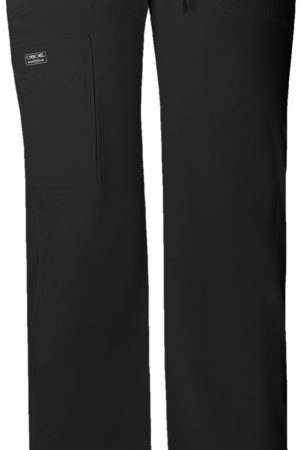 Drawstring Cargo Pant in Black