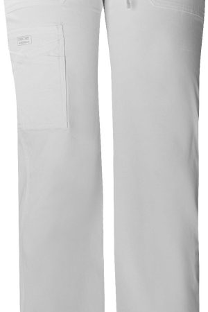 Drawstring Cargo Pant in White