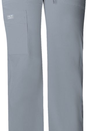 Drawstring Cargo Pant in Grey