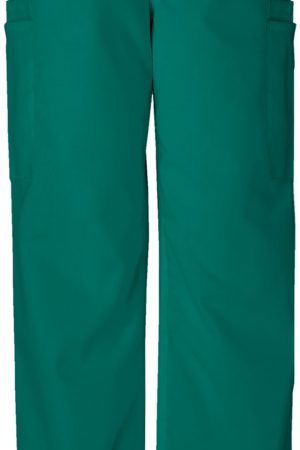 Men's Fly Front Cargo Pant in Hunter Green