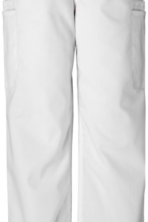 Men's Fly Front Cargo Pant in White
