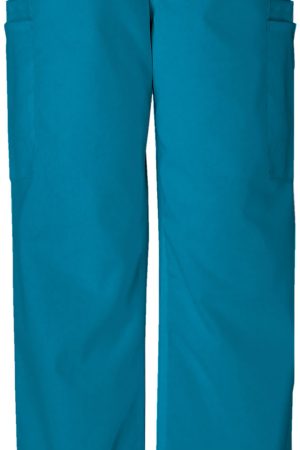 Men's Fly Front Cargo Pant in Caribbean Blue