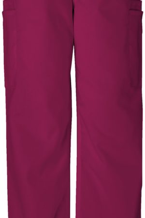 Men's Fly Front Cargo Pant in Wine