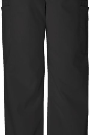 Men's Fly Front Cargo Pant in Black