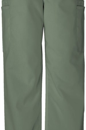 Men's Fly Front Cargo Pant in Olive