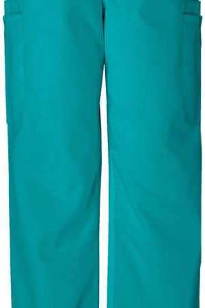 Men's Fly Front Cargo Pant in Teal Blue