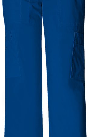 Mid Rise Pull-On Cargo Pant in Galaxy Blue