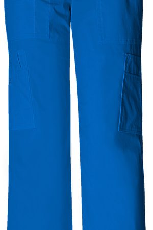 Mid Rise Pull-On Cargo Pant in Royal