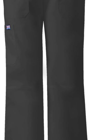 Drawstring Cargo Pant in Black