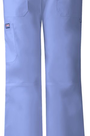 Drawstring Cargo Pant in Ciel