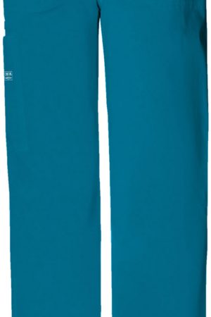 Unisex Drawstring Cargo Pant in Caribbean Blue