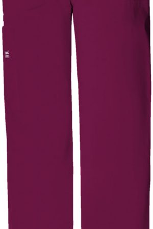 Unisex Drawstring Cargo Pant in Wine