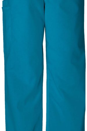 Unisex Drawstring Cargo Pant in Caribbean Blue