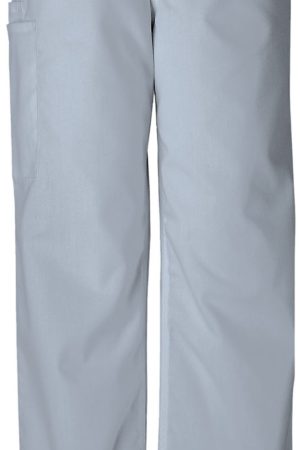 Unisex Drawstring Cargo Pant in Grey