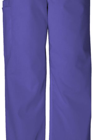 Unisex Drawstring Cargo Pant in Grape