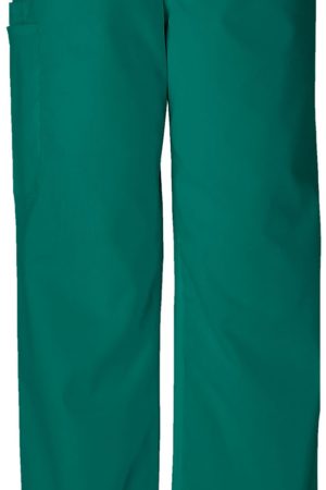Unisex Drawstring Cargo Pant in Hunter Green