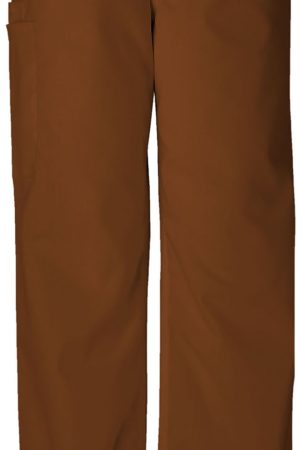 Unisex Drawstring Cargo Pant in Chocolate
