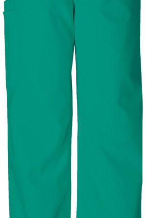 Unisex Drawstring Cargo Pant in Surgical Green