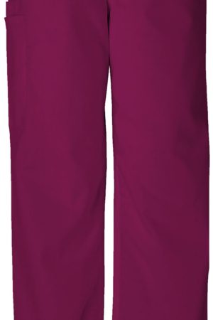 Unisex Drawstring Cargo Pant in Wine
