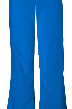Natural Rise Flare Leg Drawstring Pant in Royal
