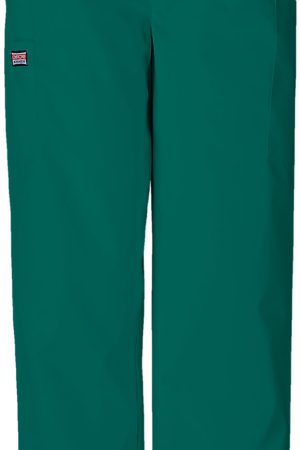 Natural Rise Tapered Pull-On Cargo Pant in Hunter Green