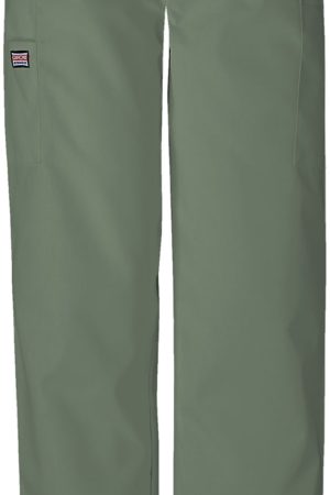 Natural Rise Tapered Pull-On Cargo Pant in Olive