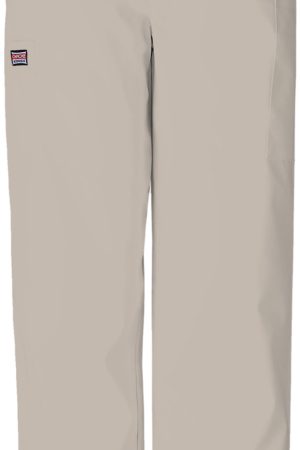 Natural Rise Tapered Pull-On Cargo Pant in Khaki