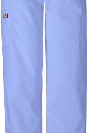 Natural Rise Tapered Pull-On Cargo Pant in Ciel