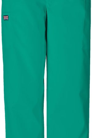 Natural Rise Tapered Pull-On Cargo Pant in Surgical Green
