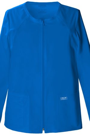 Zip Front Jacket in Royal