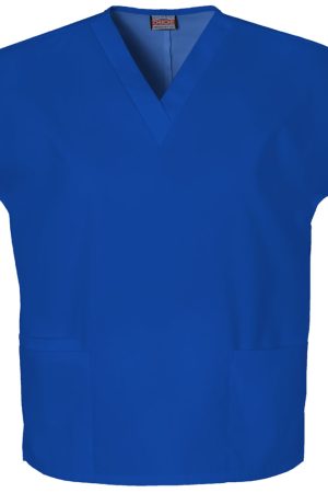 V-Neck Top in Galaxy Blue