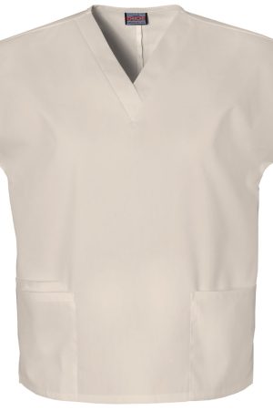 V-Neck Top in Khaki