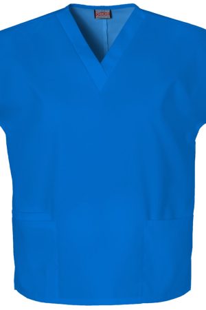V-Neck Top in Royal