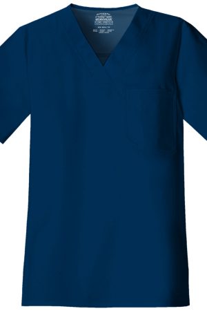 Men's Tuckable V-Neck Top in Navy