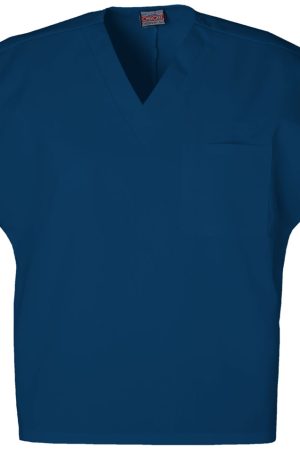 Unisex V-Neck Tunic in Navy